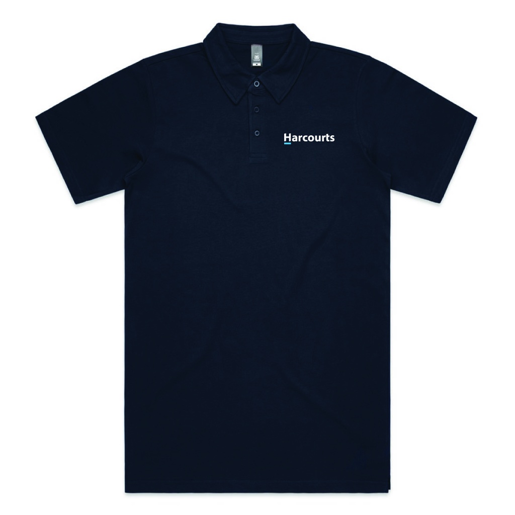 Harcourts Men's Chad Polo | Navy