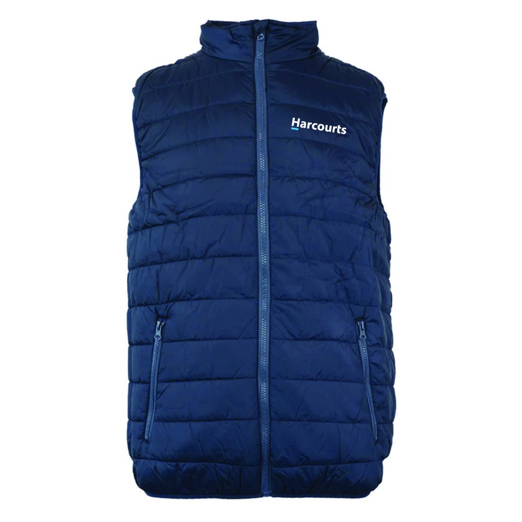 Harcourts Adults Soft Padded Vest Unisex
