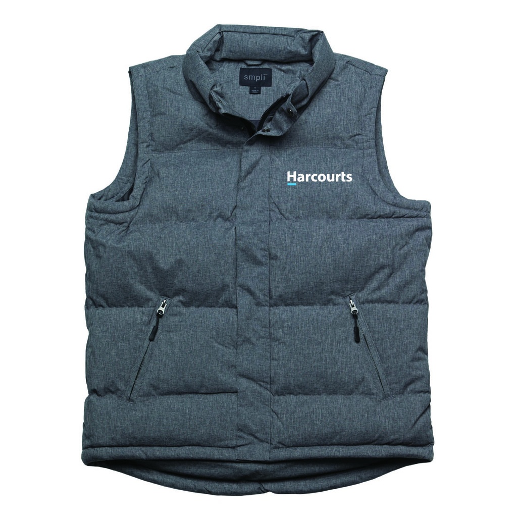 Harcourts Basin Puffer Vest - Men's