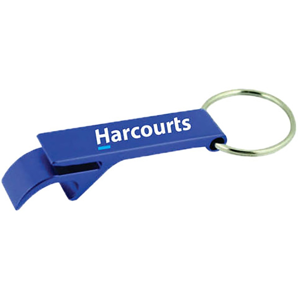 Harcourts Keyring - Metal Bottle Opener