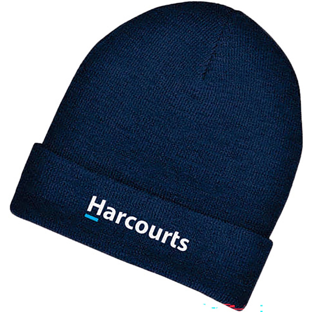Harcourts Beanie (100% Wool)