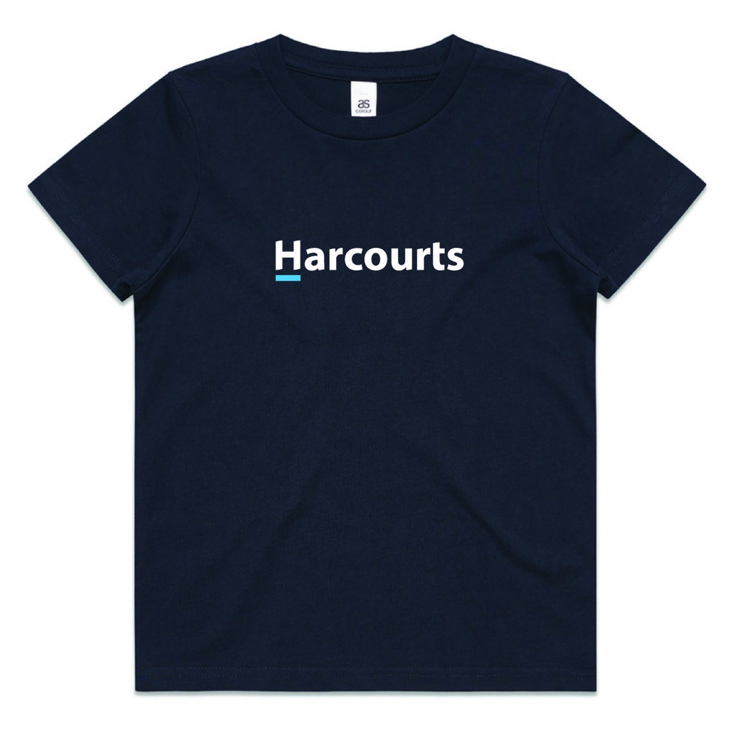 Harcourts Youth T-Shirt | Navy