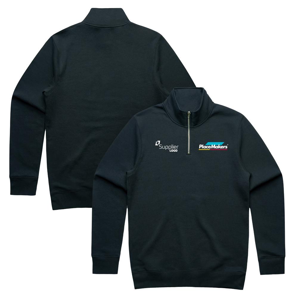 PlaceMakers Half Zip Crew Co-Branded