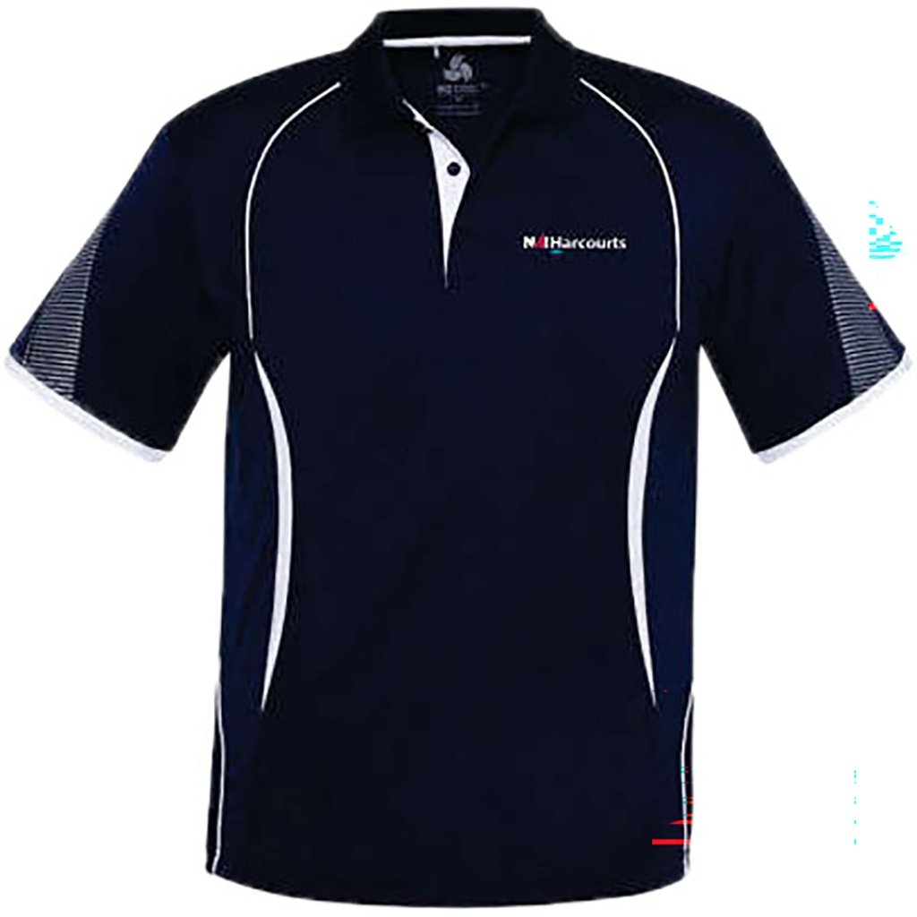 Harcourts Men's Dri Gear Razor Polo NAI