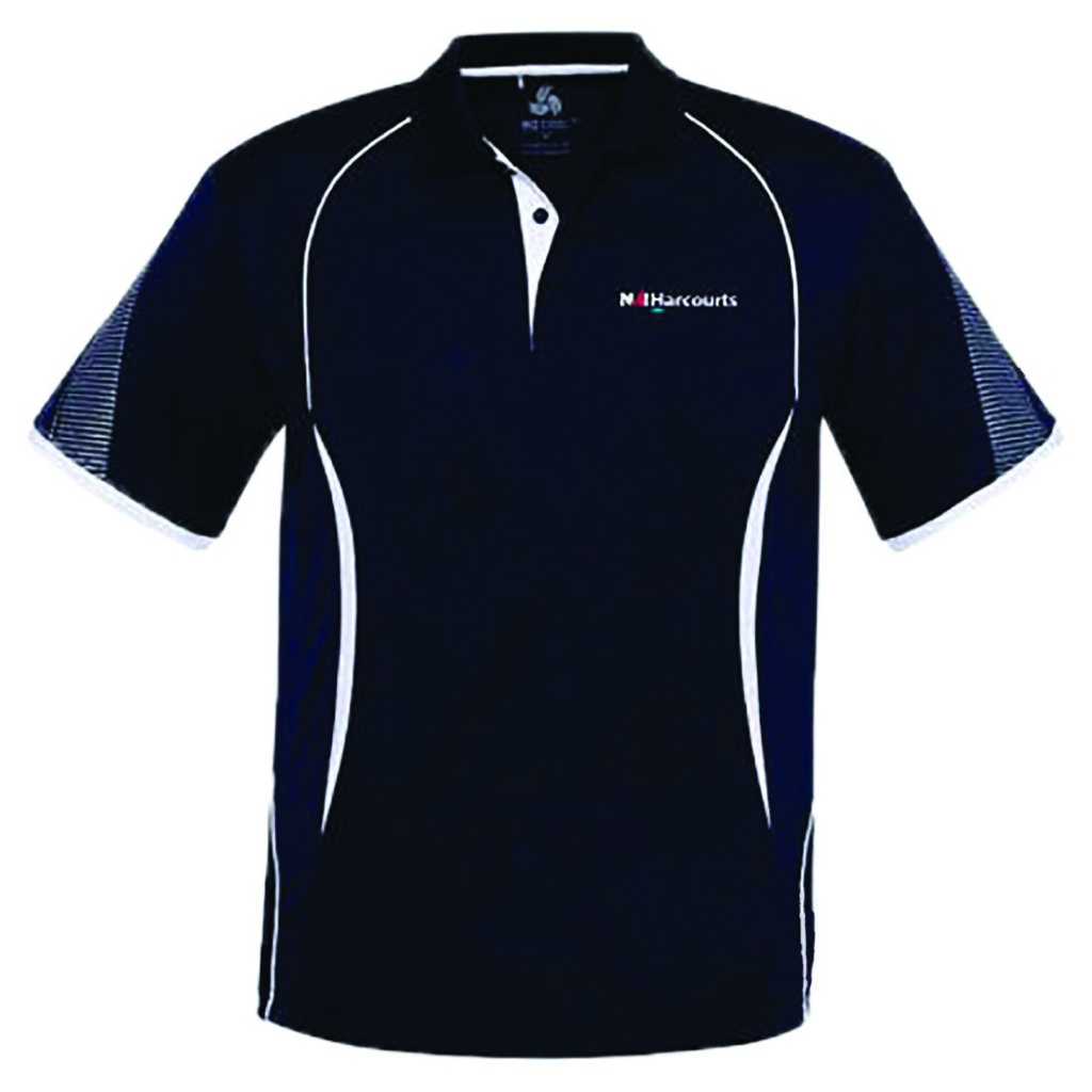 Harcourts Men's Dri Gear Razor Polo NAI