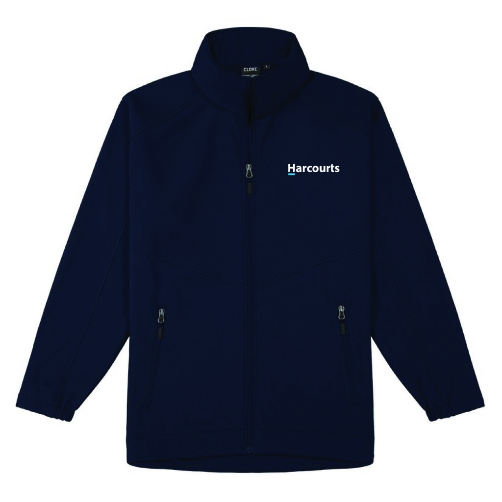Harcourts Aspiring Softshell Jacket | Navy