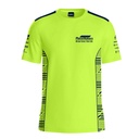PM Safety DriFit Hi Vis Tee- Yellow/Navy 2026