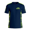 PM Safety DriFit Hi Vis Tee - Navy/Yellow 2026