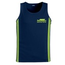 PM Safety DriFit Hi Vis Singlet - Navy/Yellow 2026