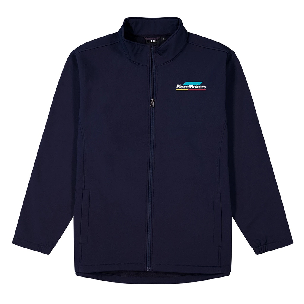 PlaceMakers Men's Softshell Jacket NEW