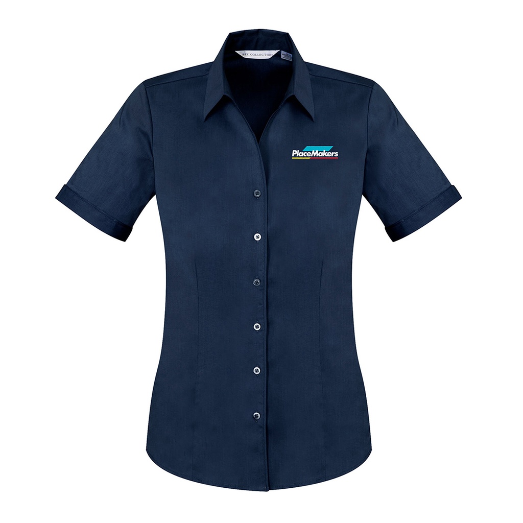 PlaceMakers Short Sleeve Monaco Shirt - Ladies NEW