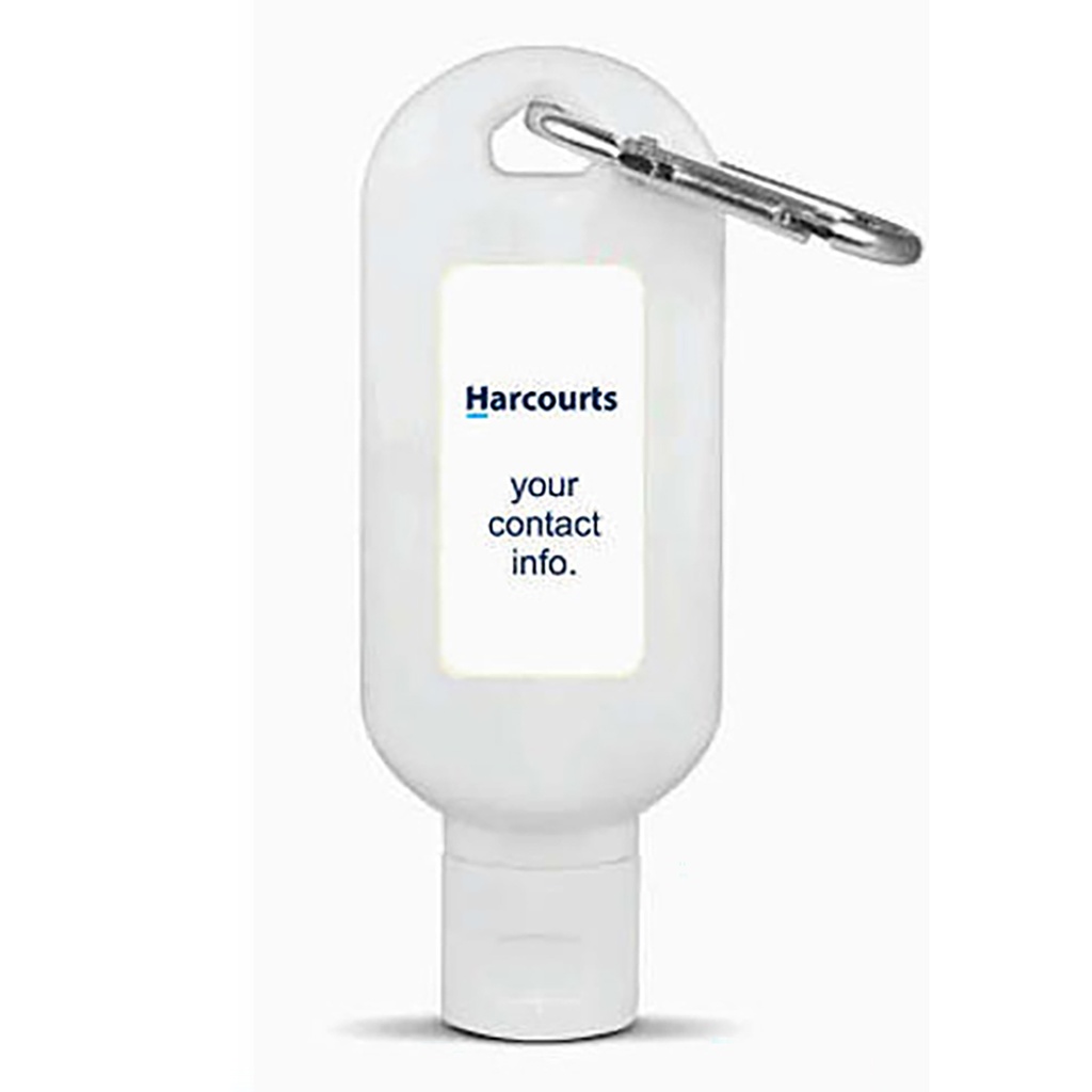 Harcourts Carabiner Sunscreen