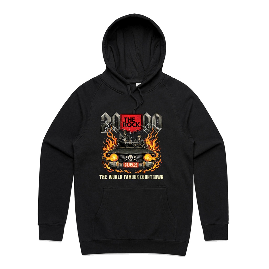 The Rock 2000 Event Hoodie 2026 | Black