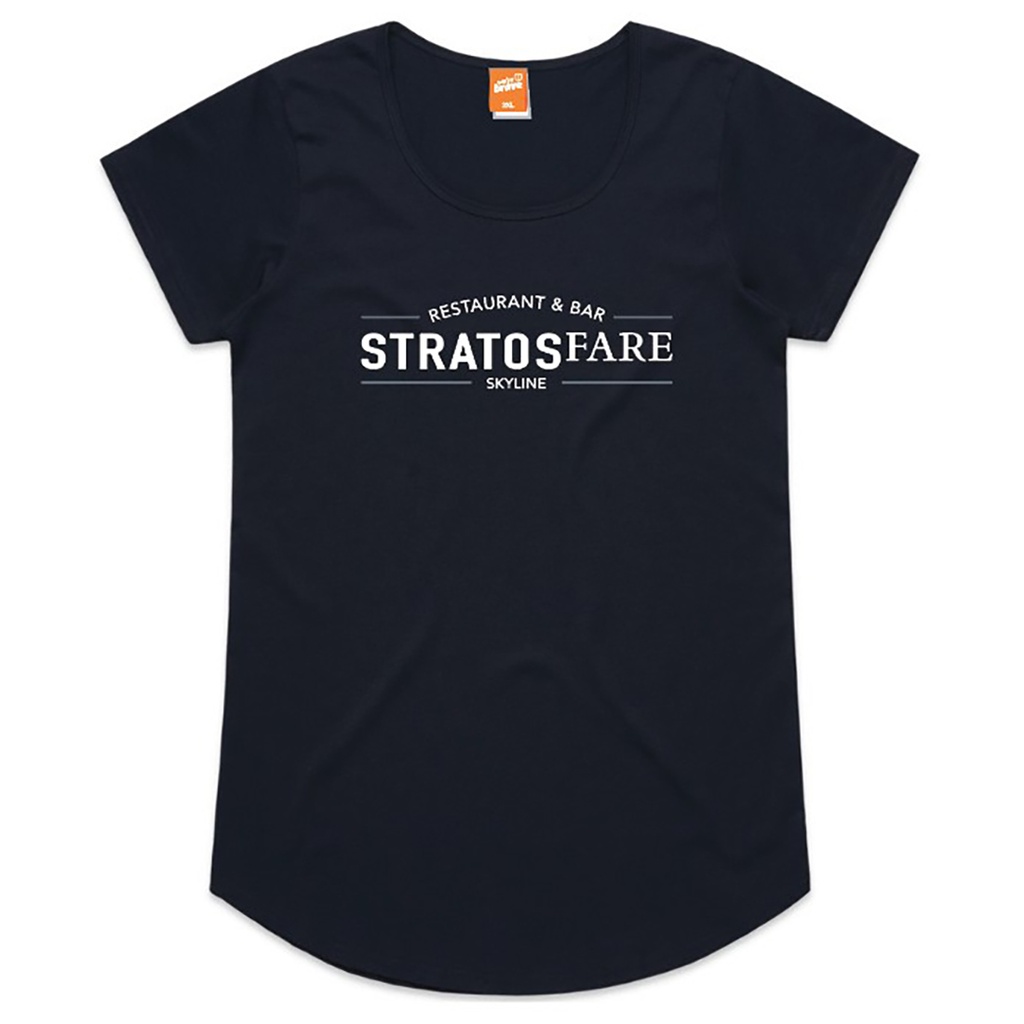 Ladies Stratosfare Tee | Navy