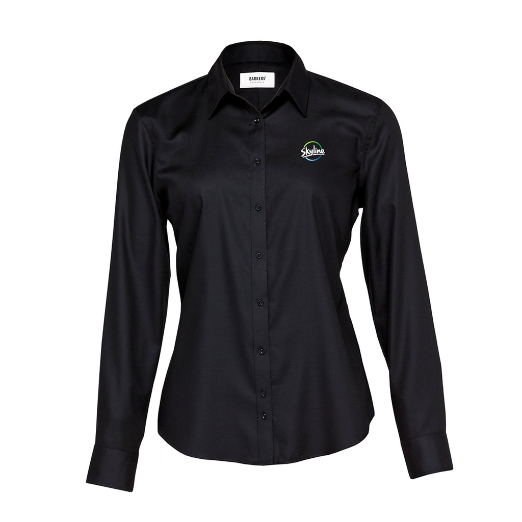 Skyline Ladies Business Shirt | Black