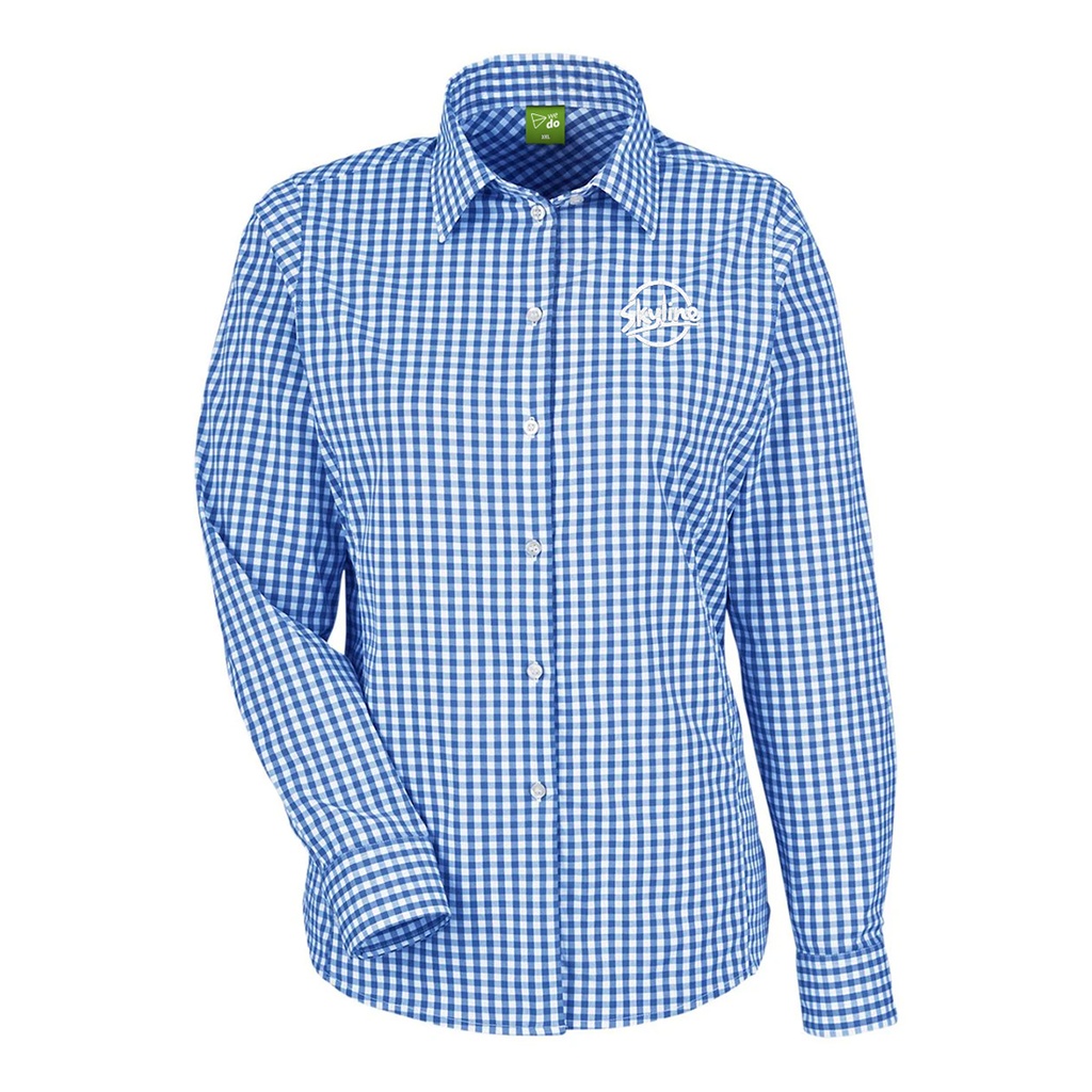 Skyline Ladies Business Shirt | Dark Blue