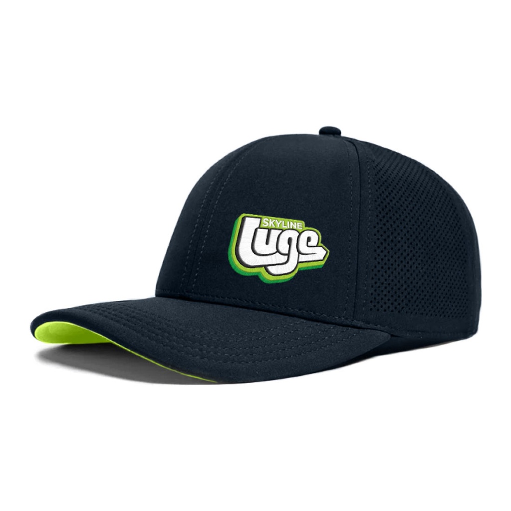 Luge Cap | Navy/Green