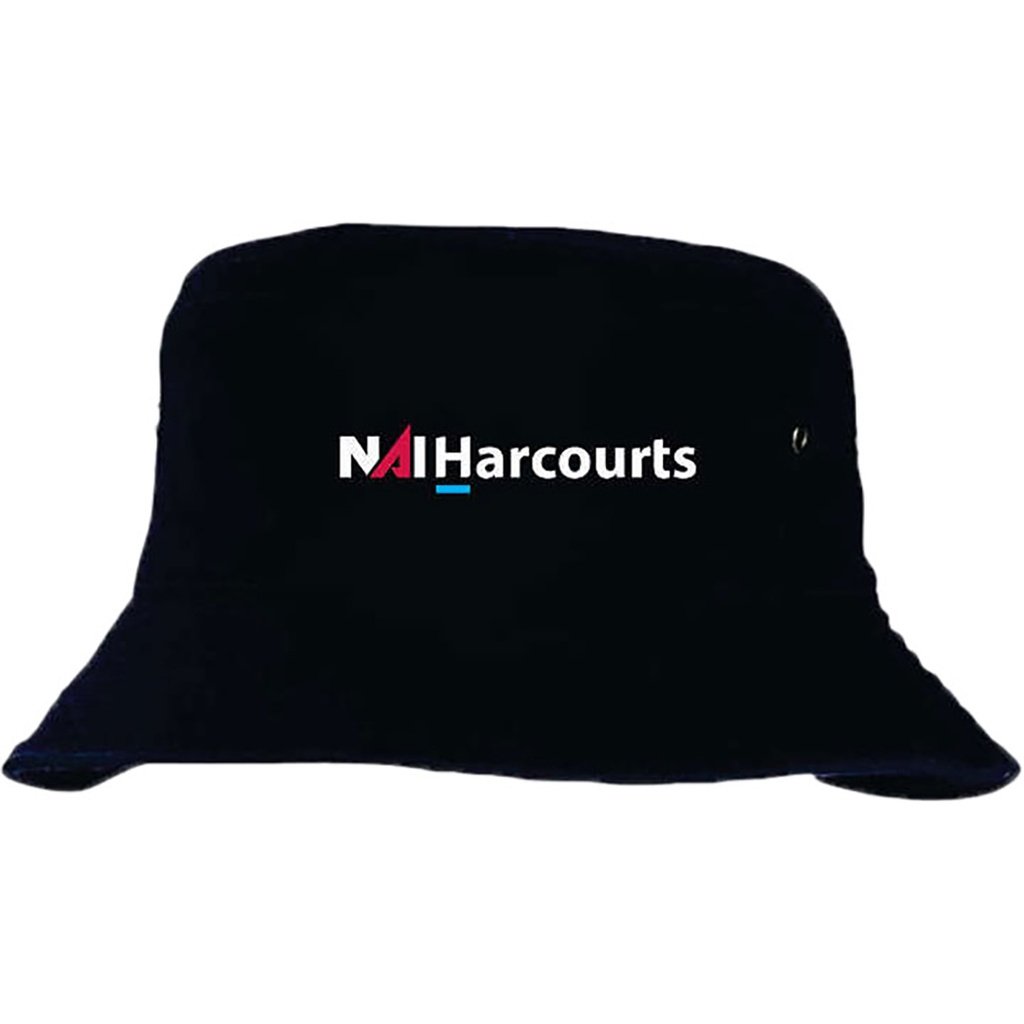 Harcourts Nai Bucket Hat Navy