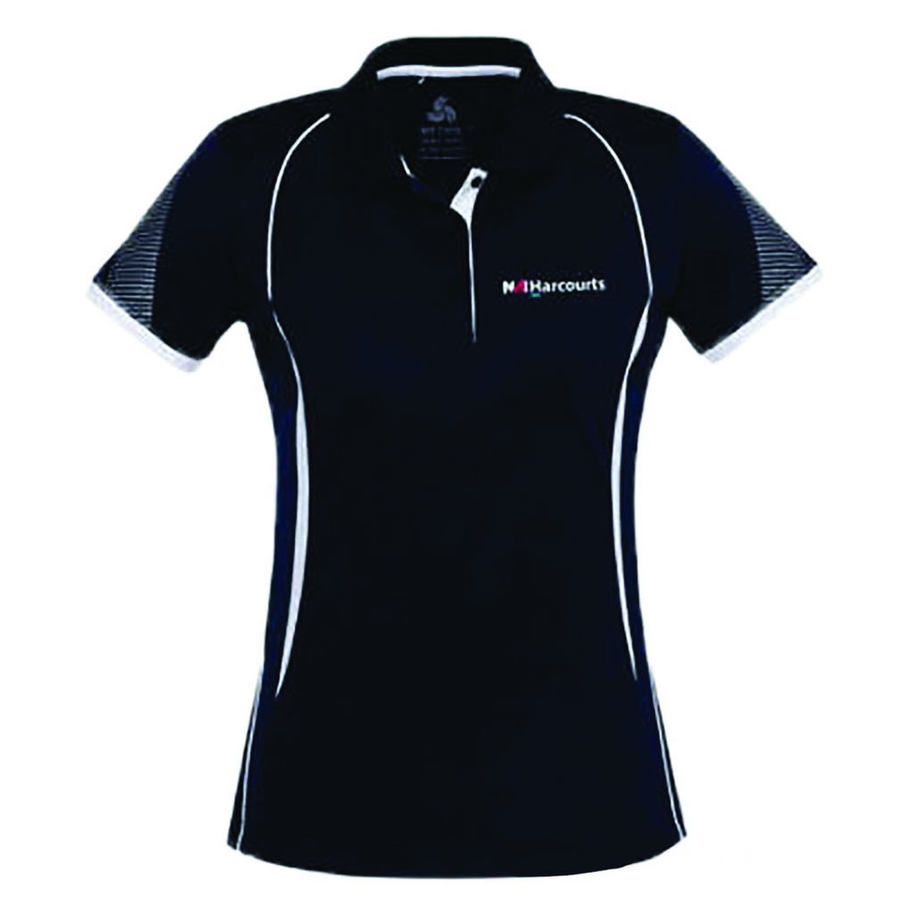 Harcourts Nai Women's Dri Gear Razor Polo