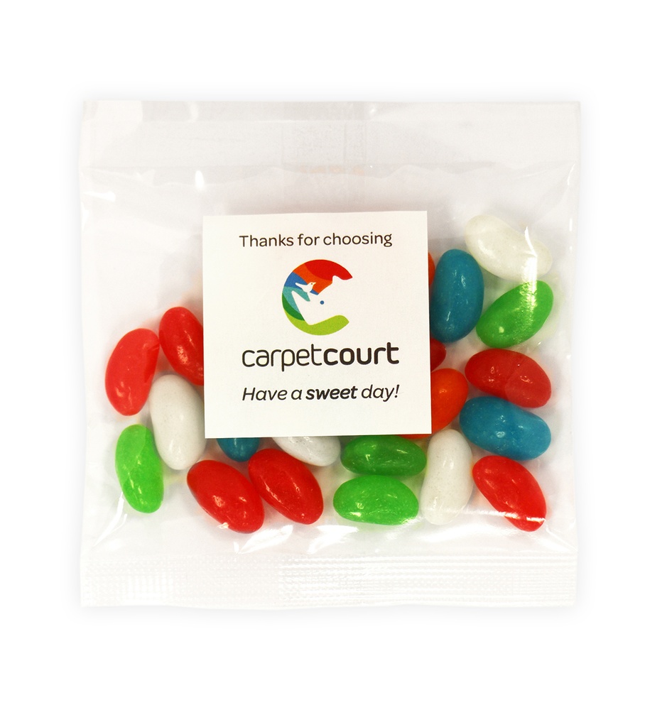 Carpet Court Jelly Beans - 50g Bag - -                      