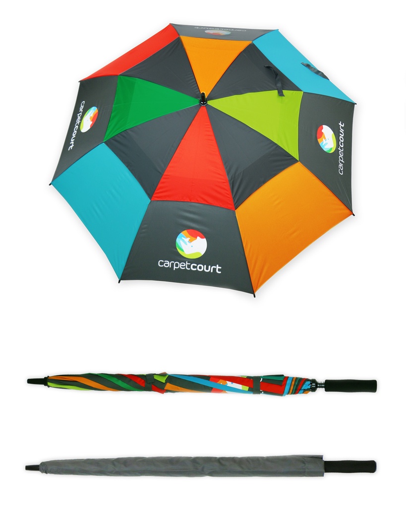 Carpet Court Golf Umbrella - -                              