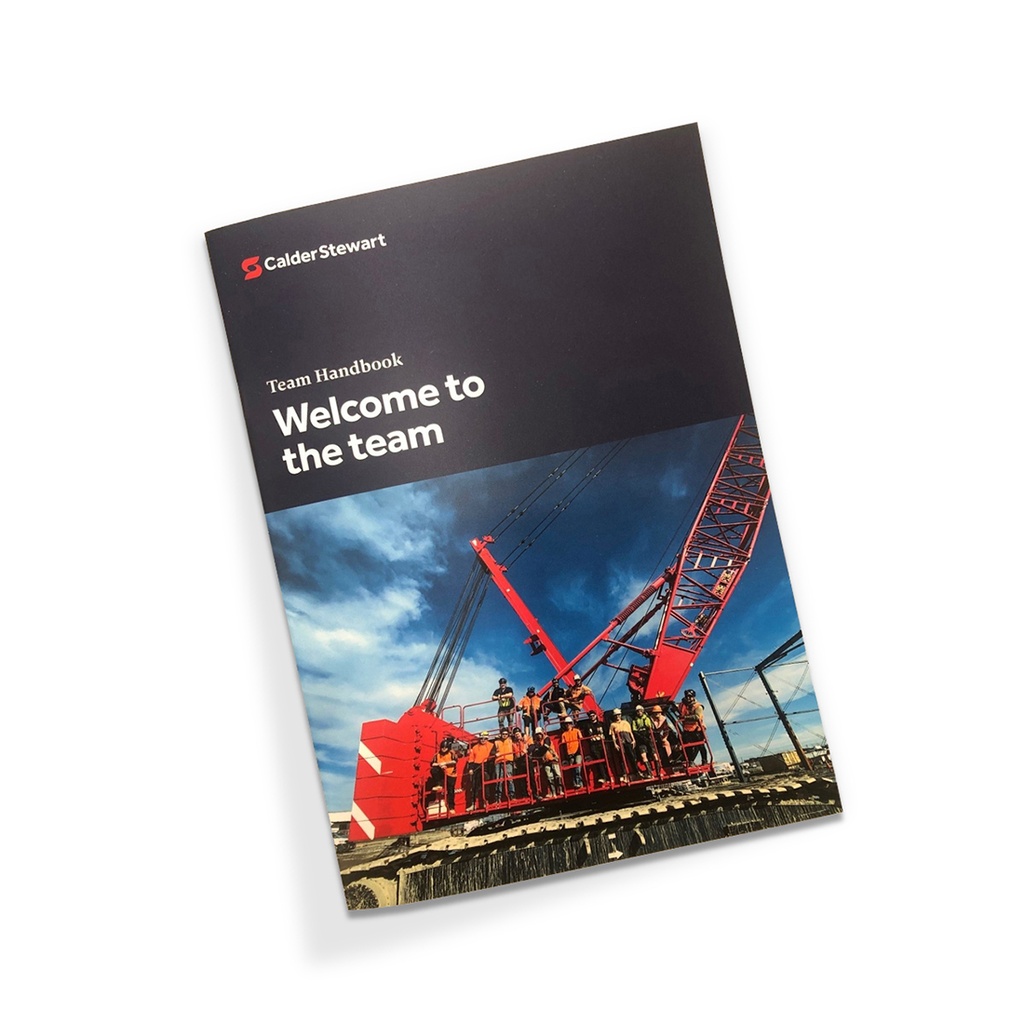 [CSTHBK200-D-0000] Calder Stewart Welcome to the Team Handbook