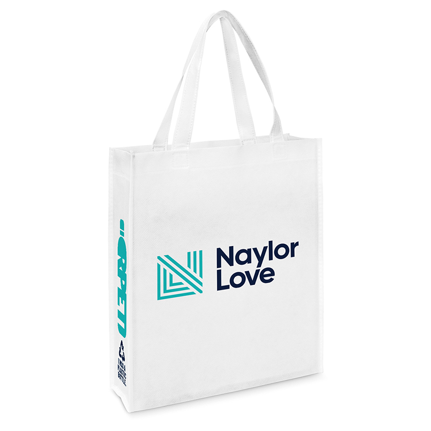 NL RPET Tote Bags - White- Size 1 (27x36x9cm)