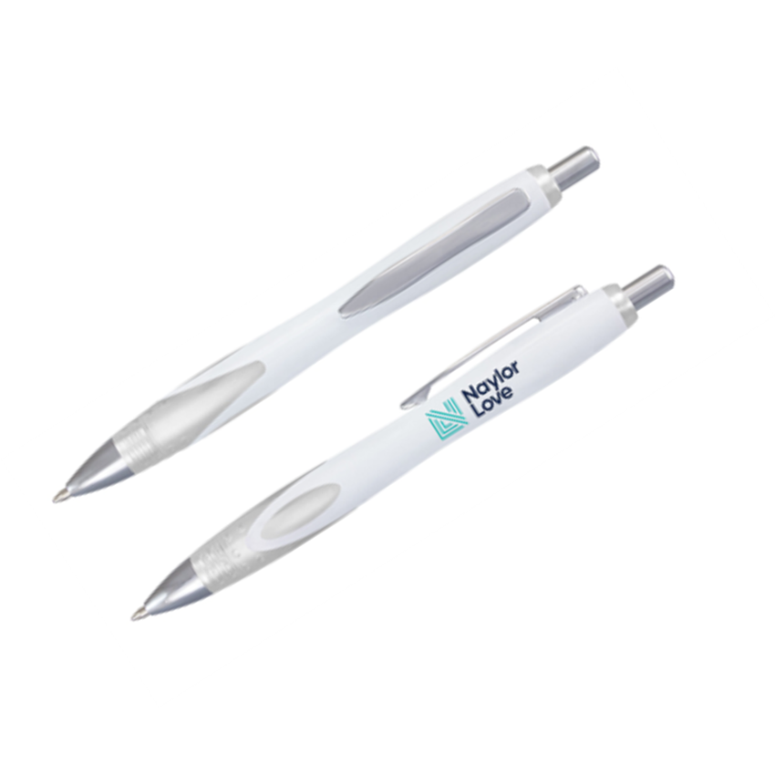 Naylor Love Neo Pen - White/Clear