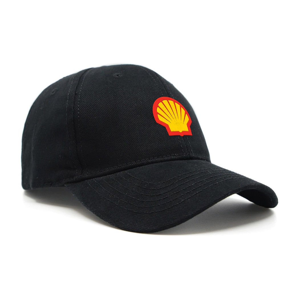 Shell Cotton Cap - Black