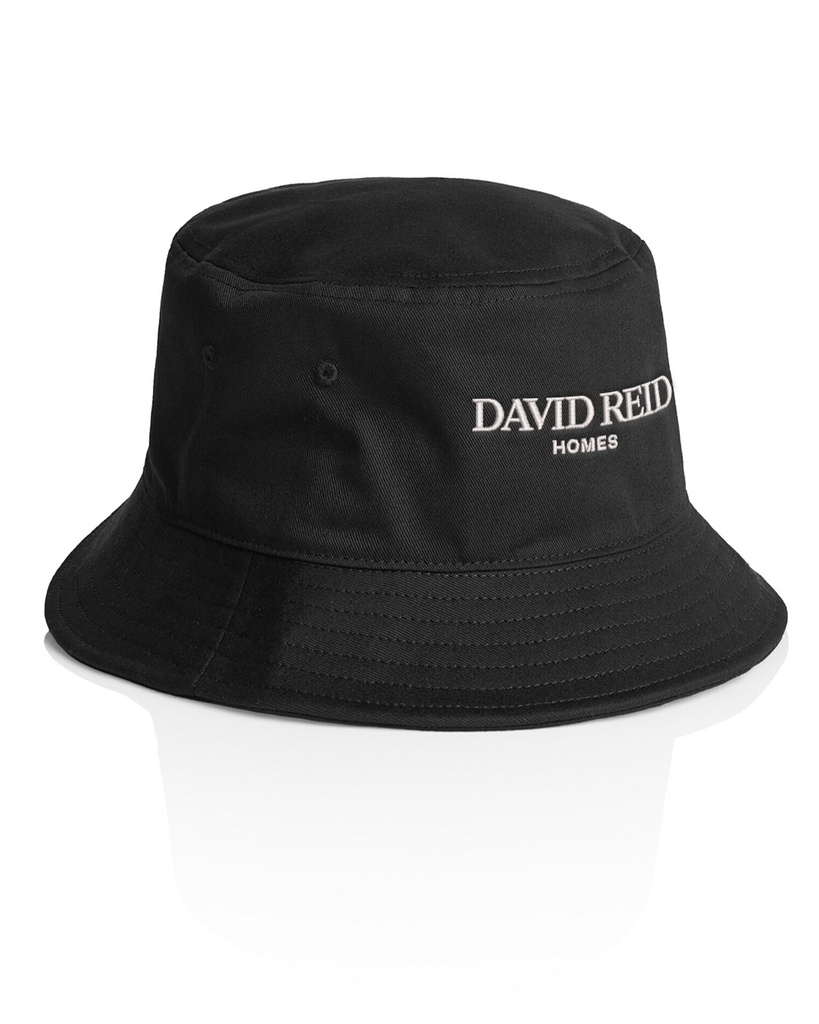 David Reid Bucket Hat - Black - -                           