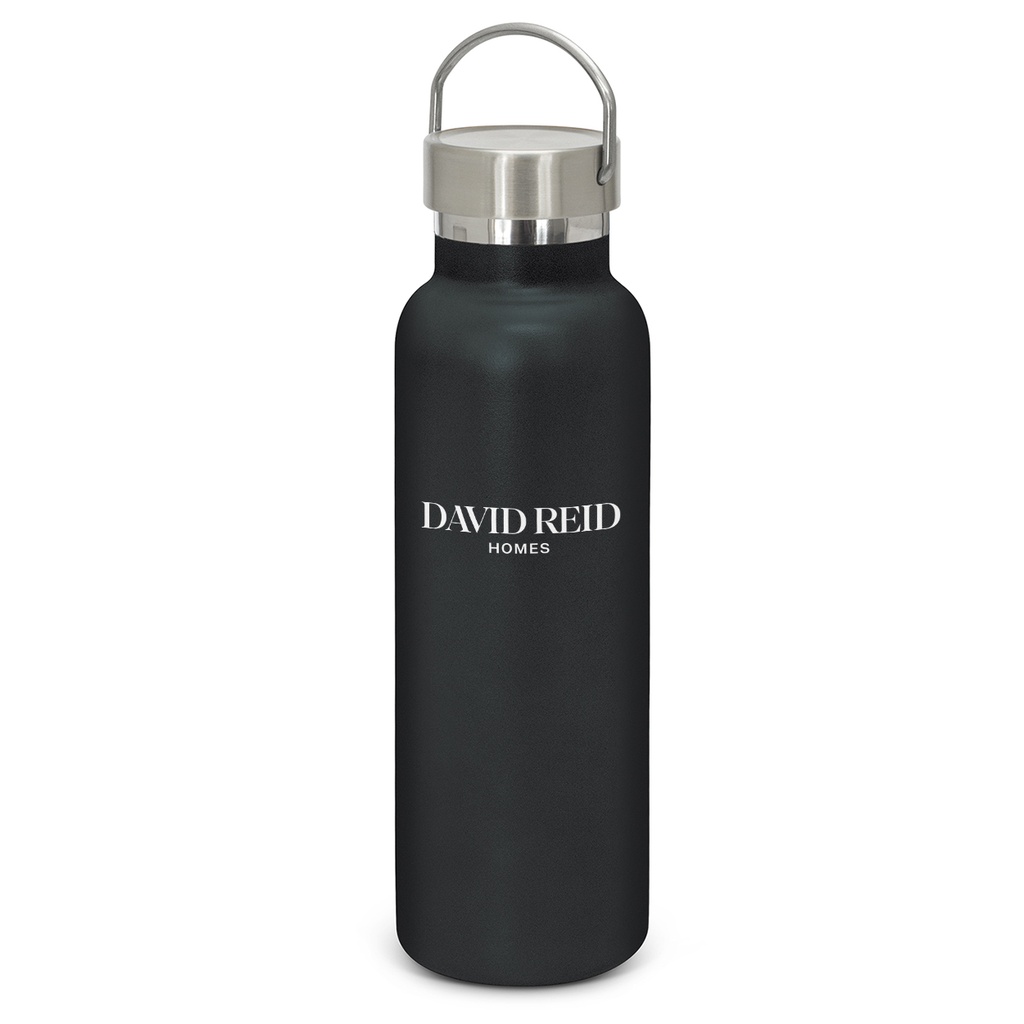 David Reid Nomad Drink Bottle- Black - -                    