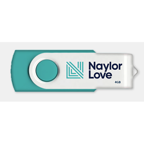 Naylor Love 4GB USB with Helix case
