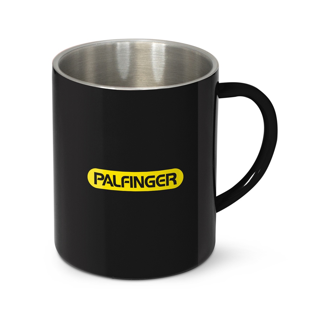 Palfinger Thermax Coffee Mug - Black - -                    
